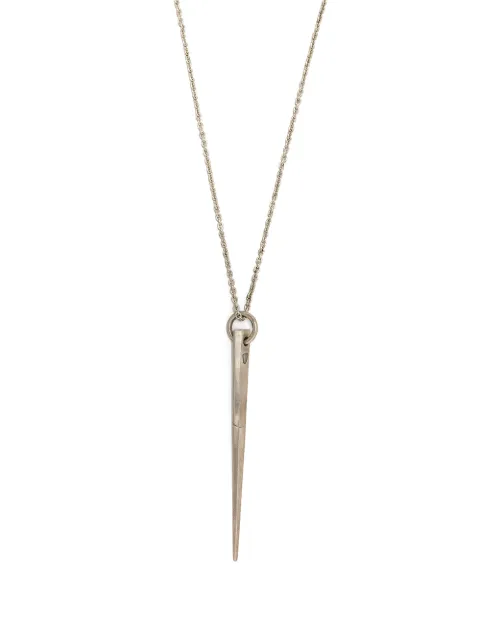 Parts of Four Big spike necklace