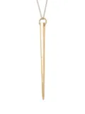 Parts of Four Giant Spike necklace - Gold