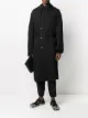 Image 2 of Yohji Yamamoto hooded single-breasted coat