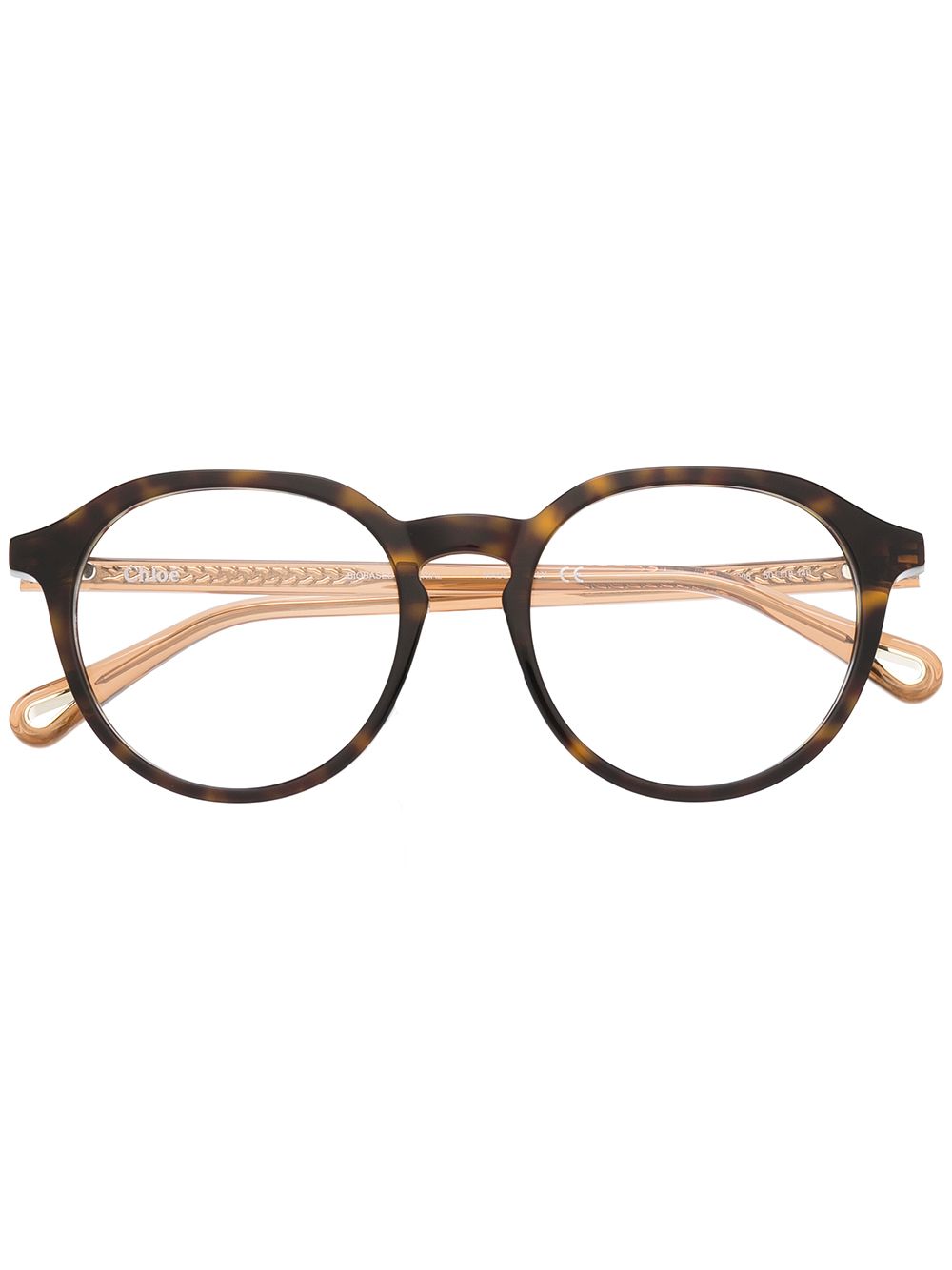 фото Chloé eyewear очки в круглой оправе