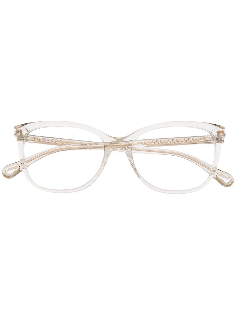 фото Chloé eyewear очки ch0013o в оправе 'бабочка'