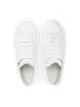 Alexander McQueen Kids lace-up low-top wedge sneakers