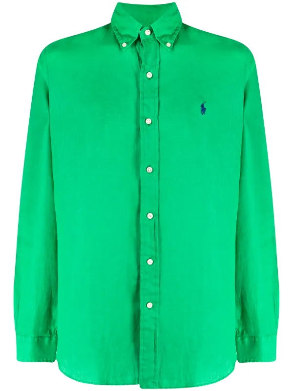 polo ralph lauren mens linen shirt