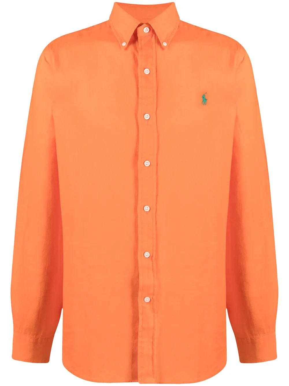 фото Polo ralph lauren рубашка с нашивкой-логотипом