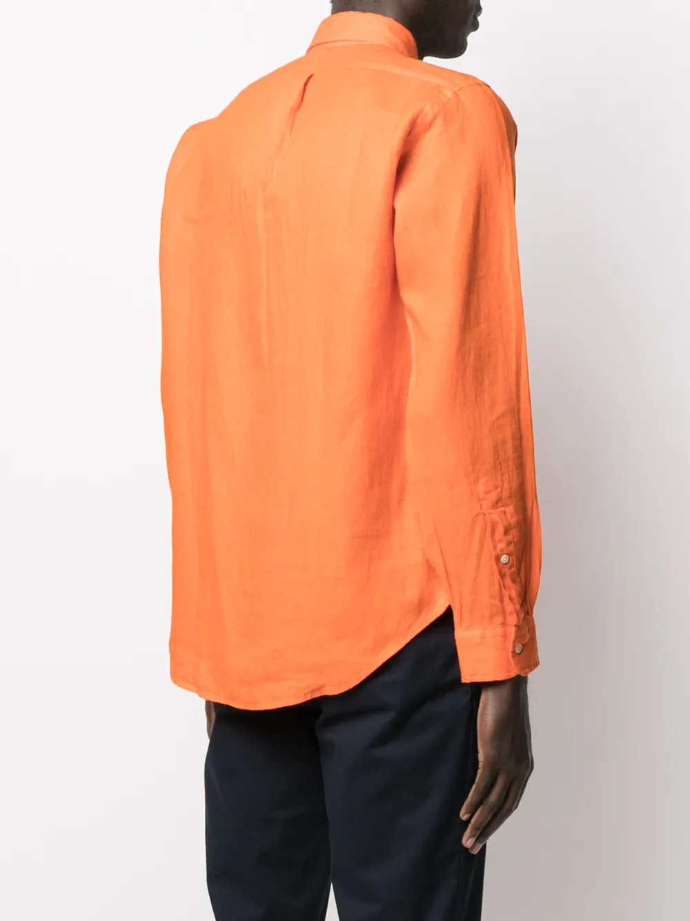 фото Polo ralph lauren рубашка с нашивкой-логотипом