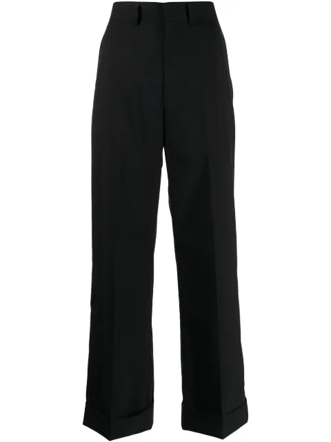 Junya Watanabe high-rise flared trousers