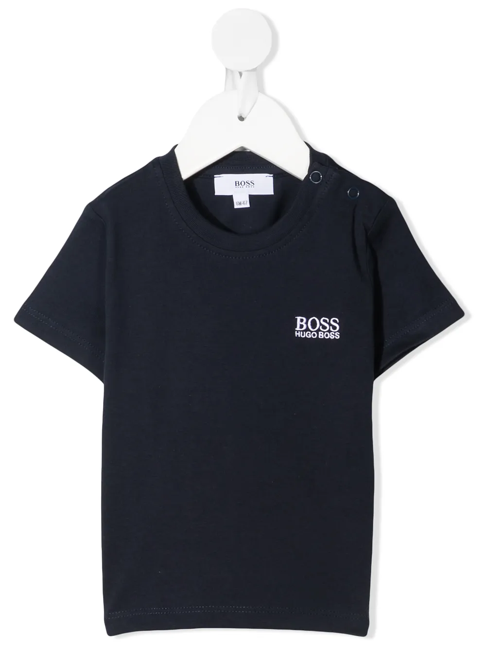 Image 1 of BOSS Kidswear logo-print cotton T-shirt