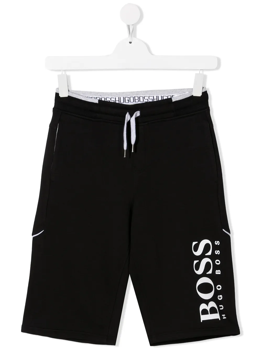 BOSS Kidswear спортивные шорты с логотипом