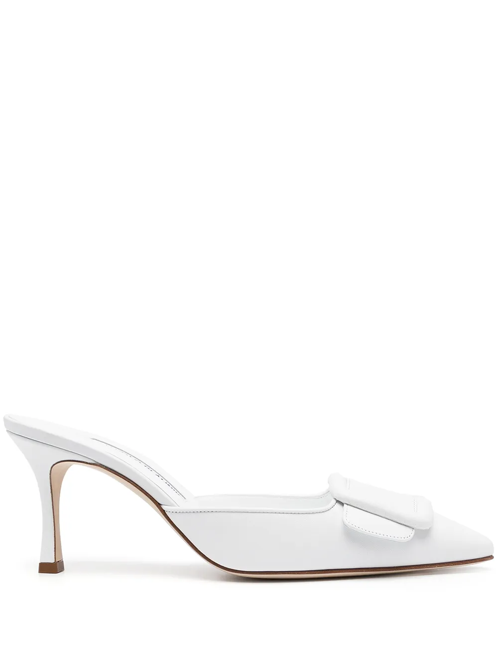Manolo Blahnik мюли Maysale с пряжкой
