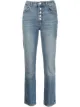 Image 1 of Reformation mid-rise straight-leg jeans