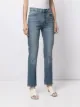 Reformation mid-rise straight-leg jeans