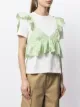 BAPY BY *A BATHING APE® ruffle-trim blouse