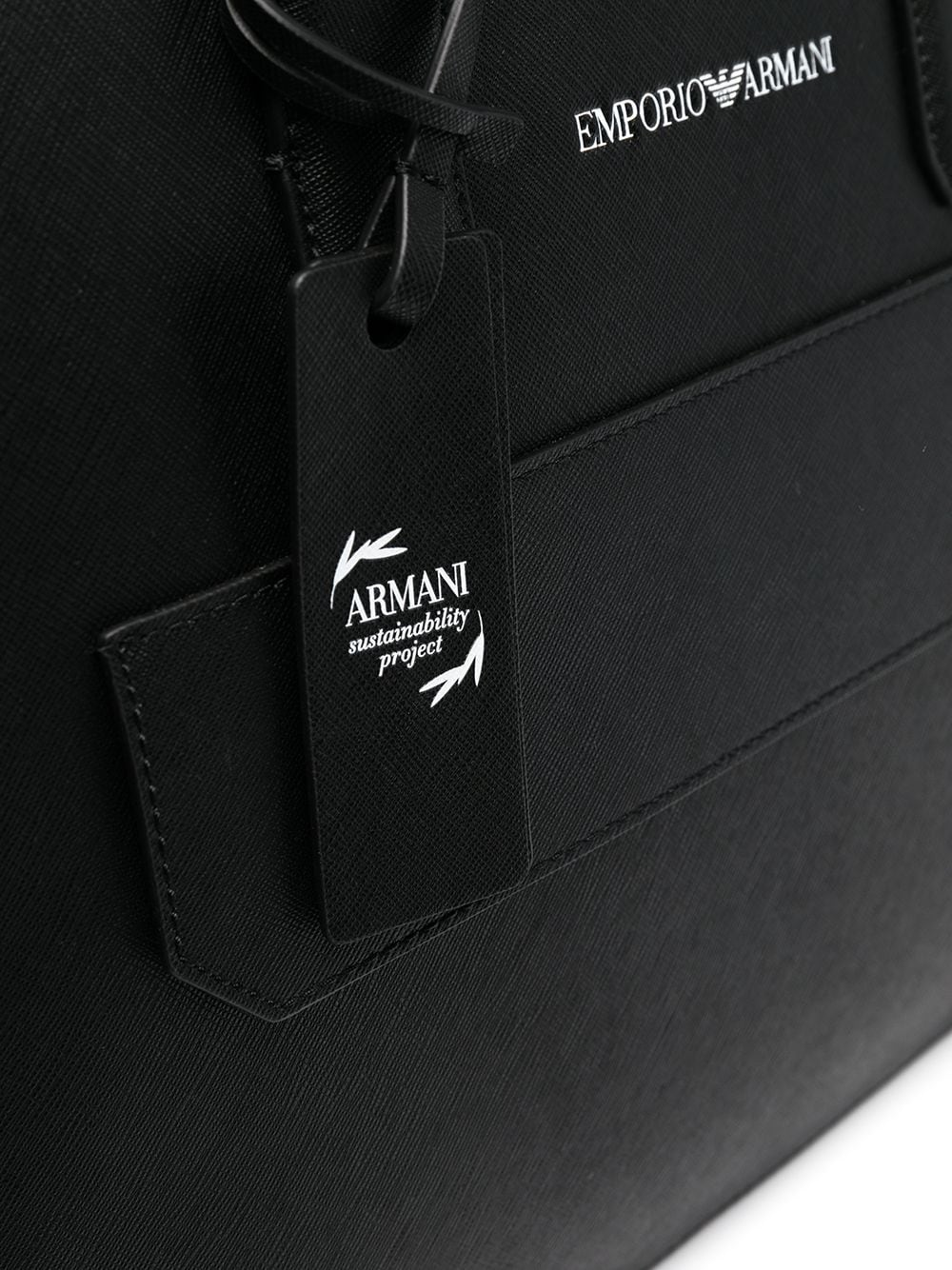 фото Emporio armani портфель с логотипом