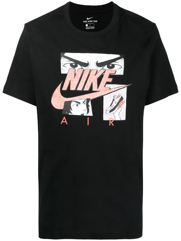 nike logo print