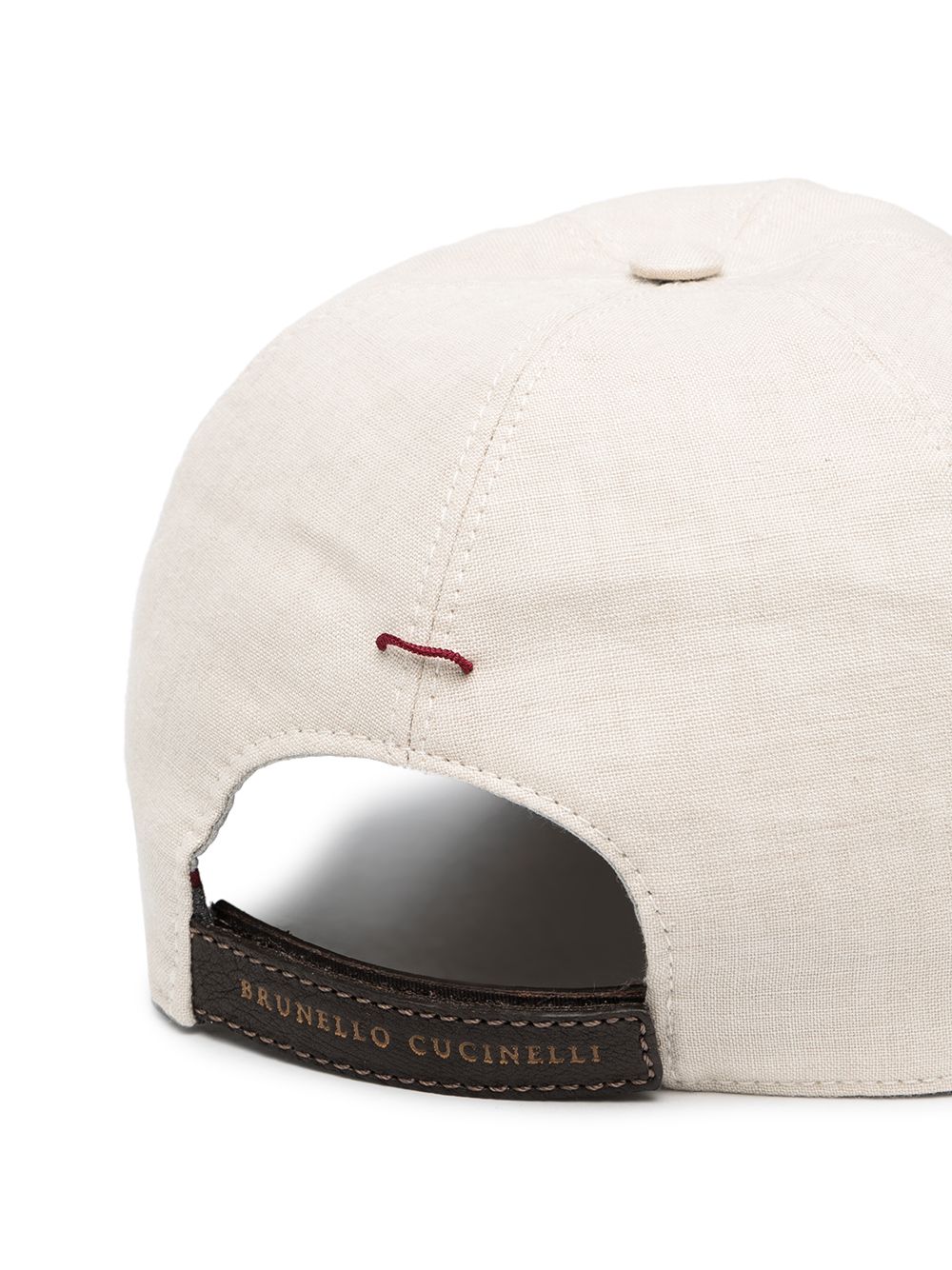 фото Brunello cucinelli кепка с вышитым логотипом