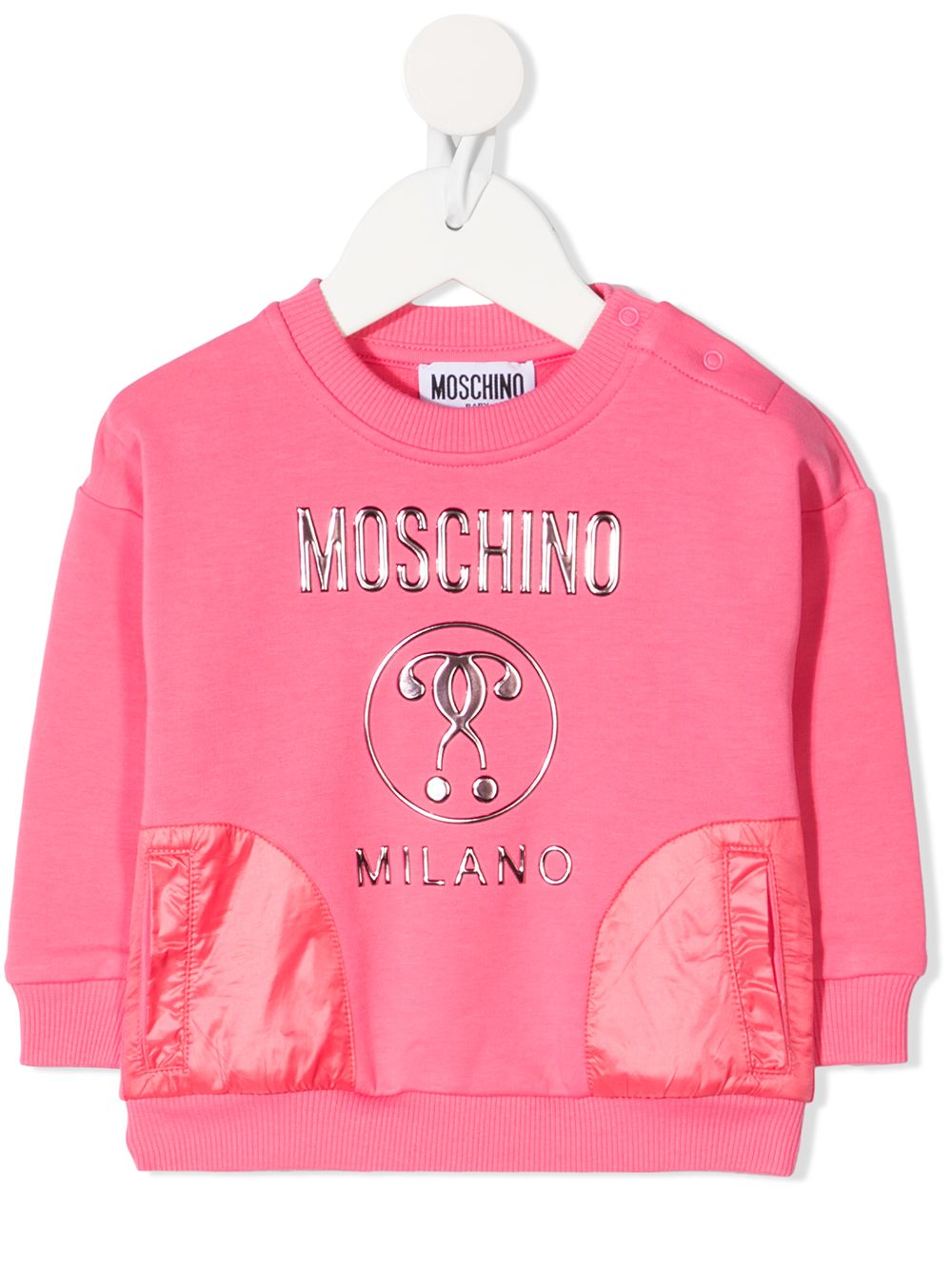 фото Moschino kids толстовка с логотипом