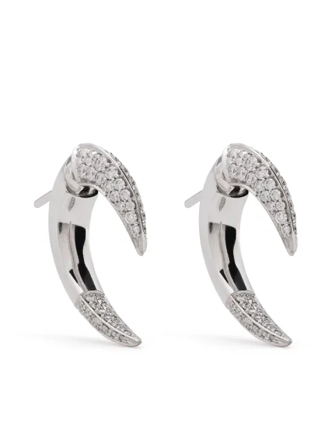 Shaun Leane 18kt white gold Talon diamond earrings