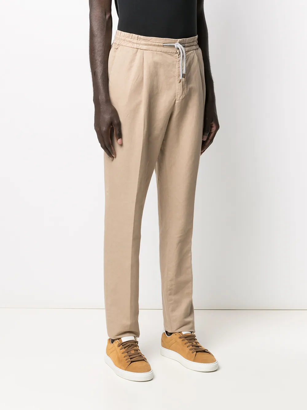фото Brunello cucinelli прямые брюки с завышенной талией