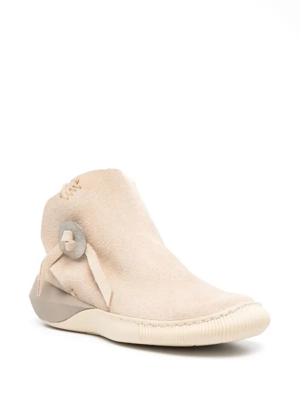 Visvim Gila Moc Mid II-Folk Suede Sneakers | Neutrals | FARFETCH