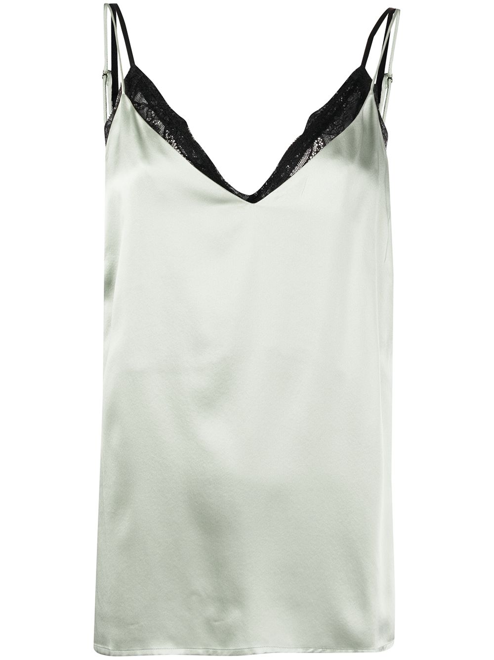 фото Anine bing sleeveless silk tank top