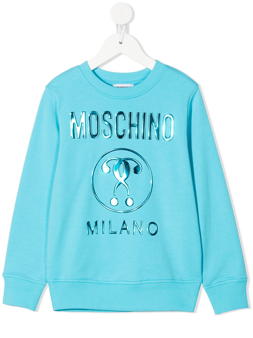 фото Moschino kids толстовка с логотипом