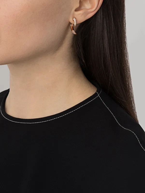 Shaun Leane Talon ピアス ピンクゴールド SHAUN LEANE Talon Fine 18-Karat Gold Diamond Single Earring
