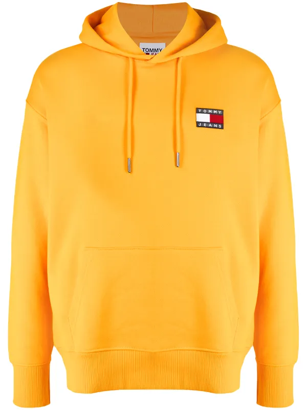 tommy jeans orange hoodie