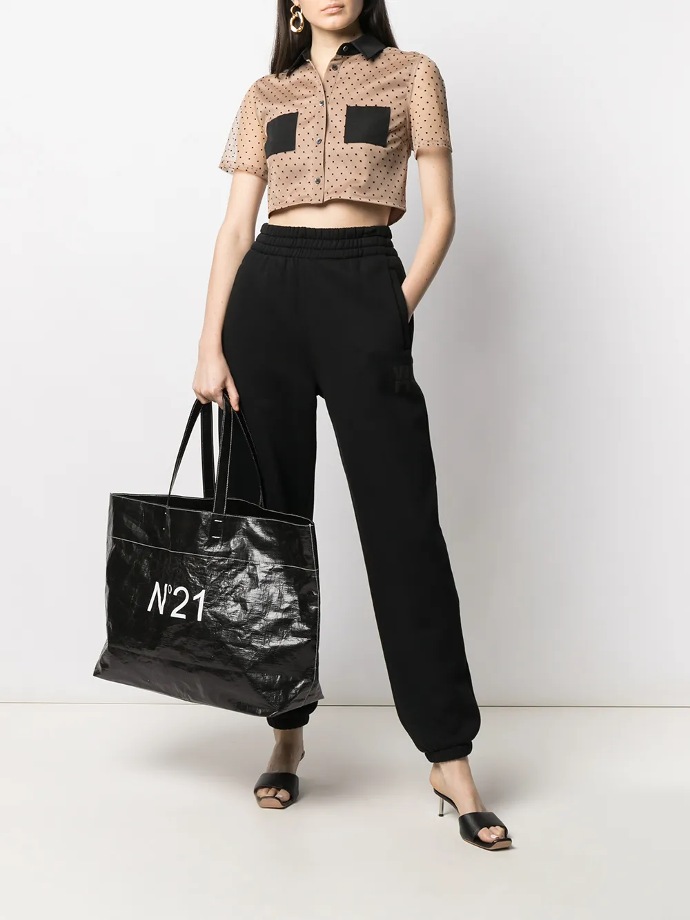 фото Nº21 сумка-тоут с логотипом