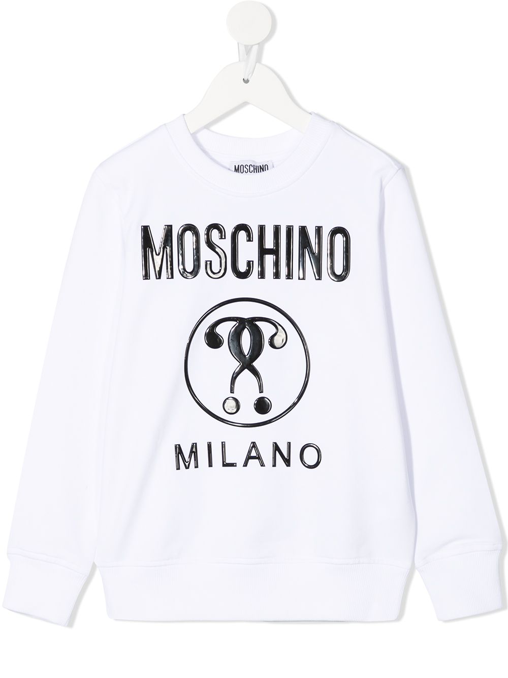 фото Moschino kids толстовка с логотипом