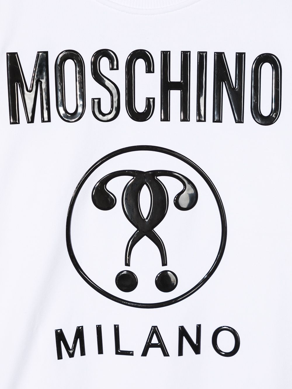 фото Moschino kids толстовка с логотипом