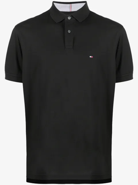 Tommy Hilfiger Camisa polo mangas curtas com patch de logo