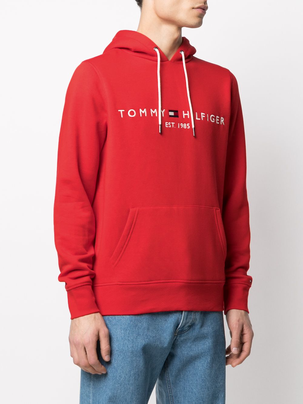 фото Tommy hilfiger худи с кулиской и логотипом