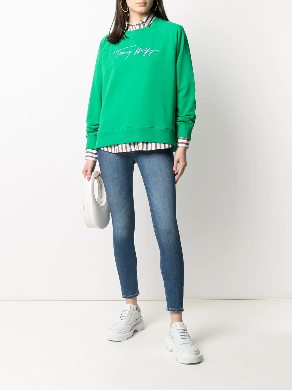 фото Tommy hilfiger джинсы скинни