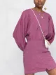 Isabel Marant Étoile long-sleeve linen mini dress