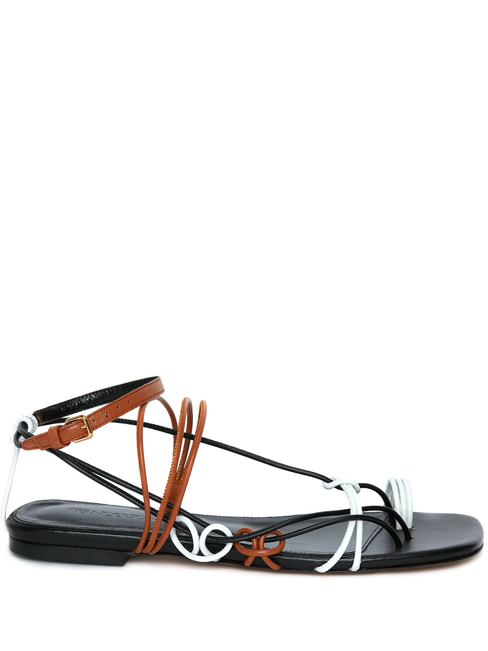 strappy flat sandals