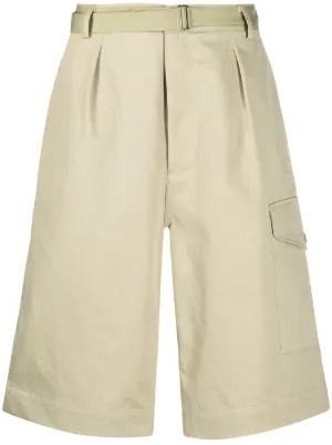 Auralee Khaki Shorts for Men - Shop Now 