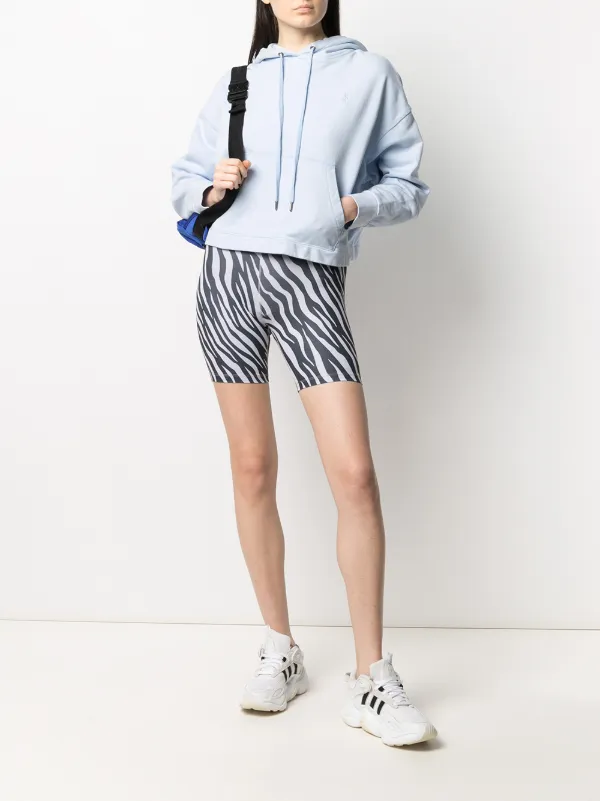 nike zebra biker shorts