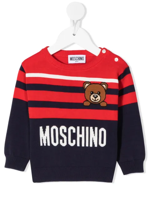 moschino baby boy jumper