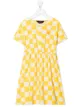 Image 1 of The Animals Observatory plaid-check dress