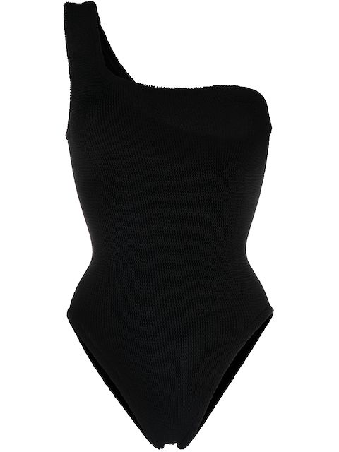 Hunza G one-shoulder swimsuit