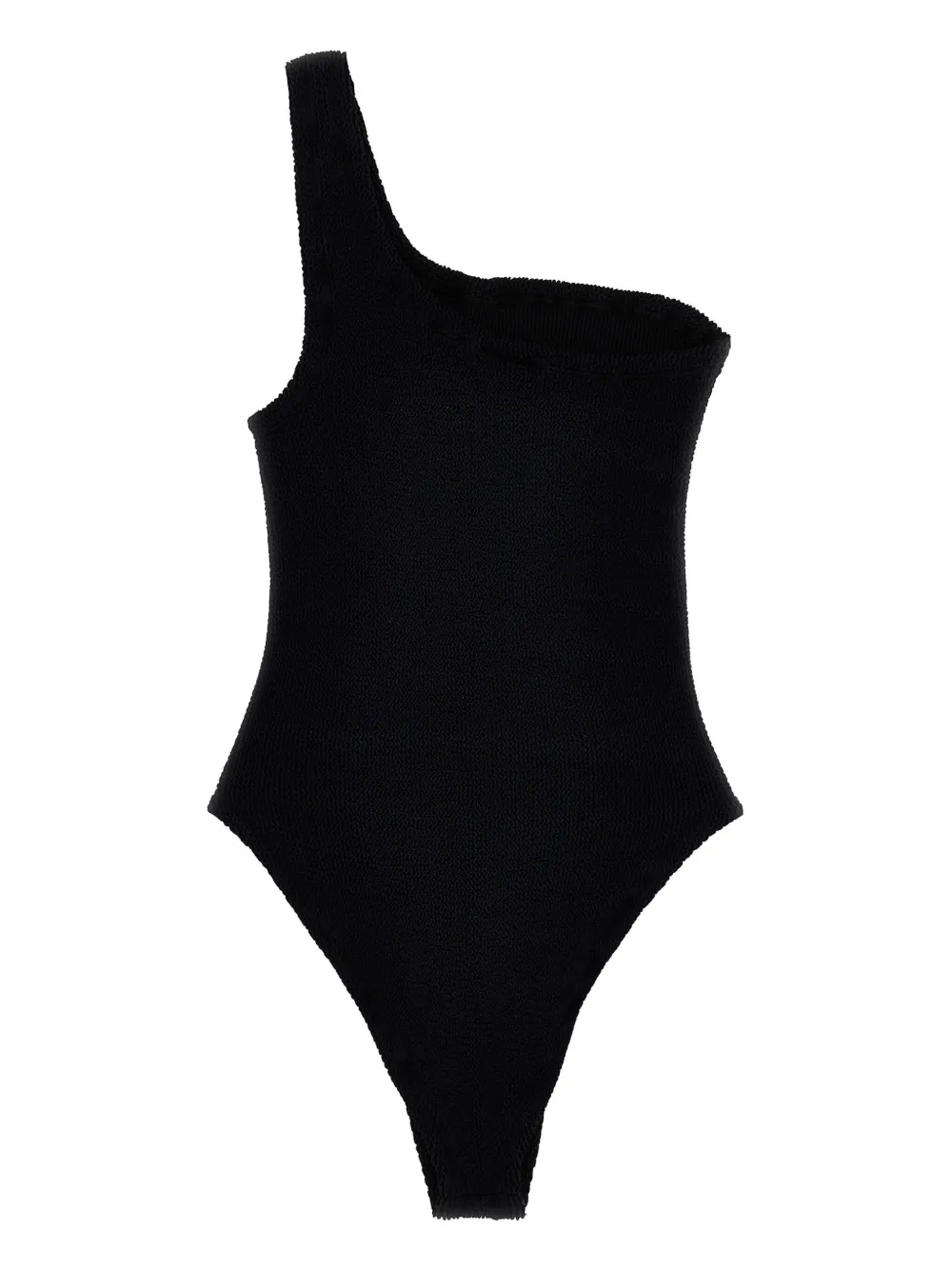 Hunza G one-shoulder swimsuit | Black | Image 1