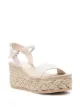 Image 2 of Salvatore Ferragamo espadrille wedge sandals