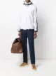 Image 2 of Brunello Cucinelli stripe side zip-up hoodie