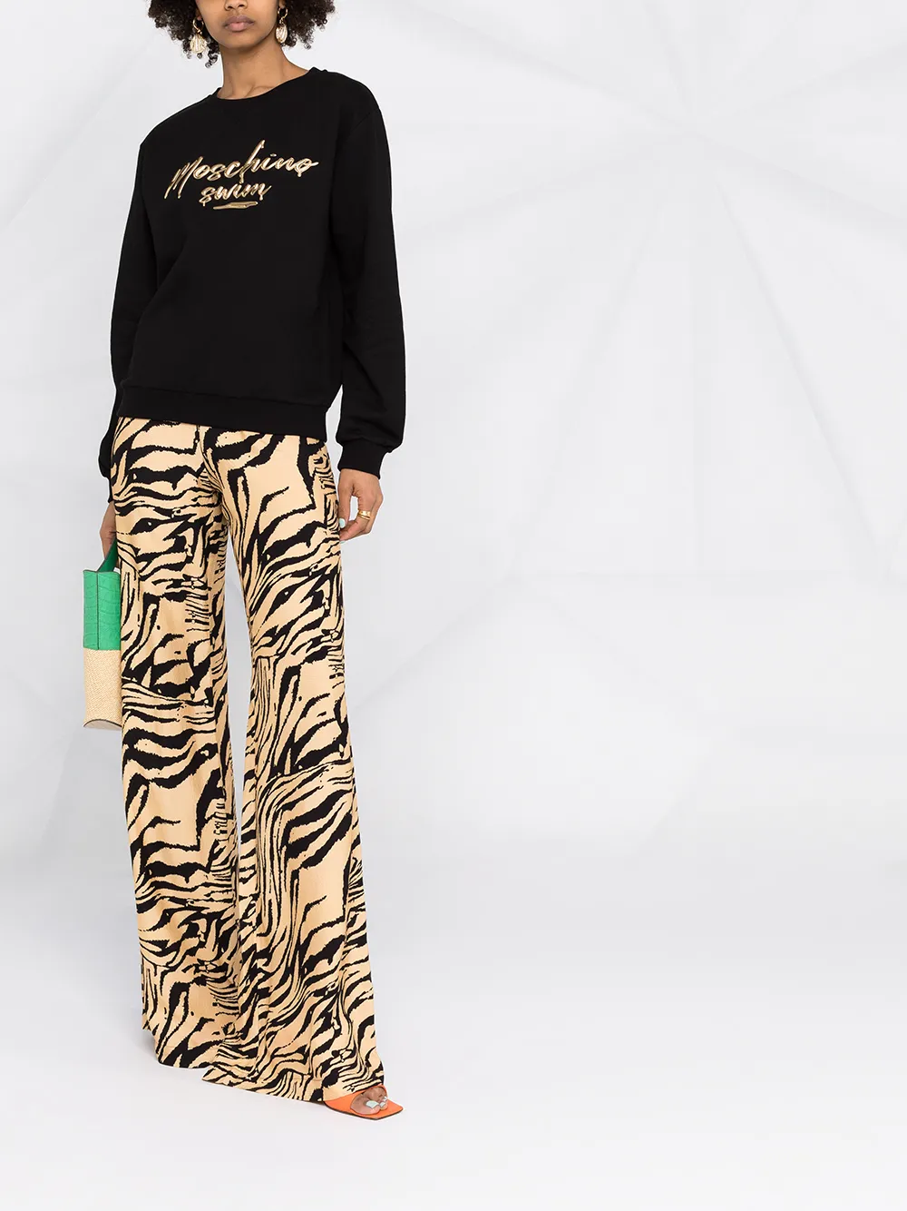 фото Moschino толстовка с логотипом