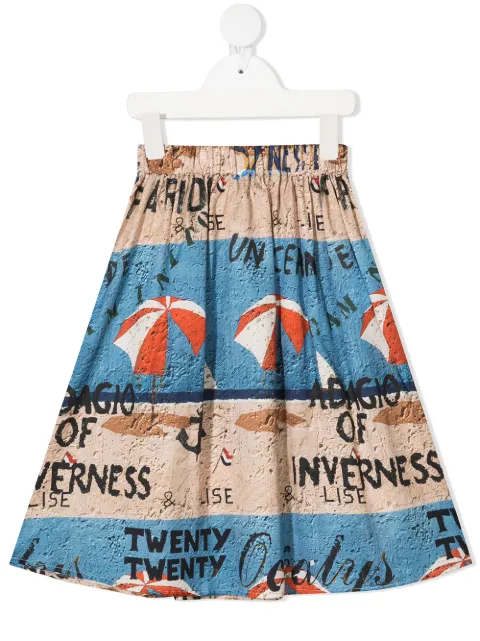 Wolf & Rita - parasol print cotton skirt