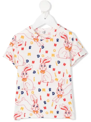 Mini Rodini rabbit-print T-shirt - Farfetch