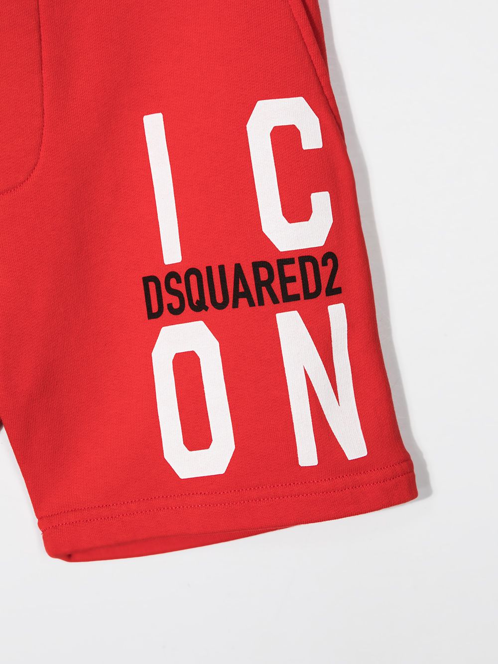 фото Dsquared2 kids спортивные шорты icon с логотипом