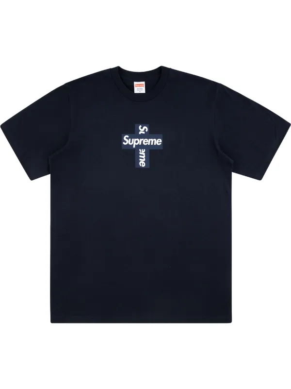 HOT安い Supreme - supreme cross box logo tee の通販 by moka's shop