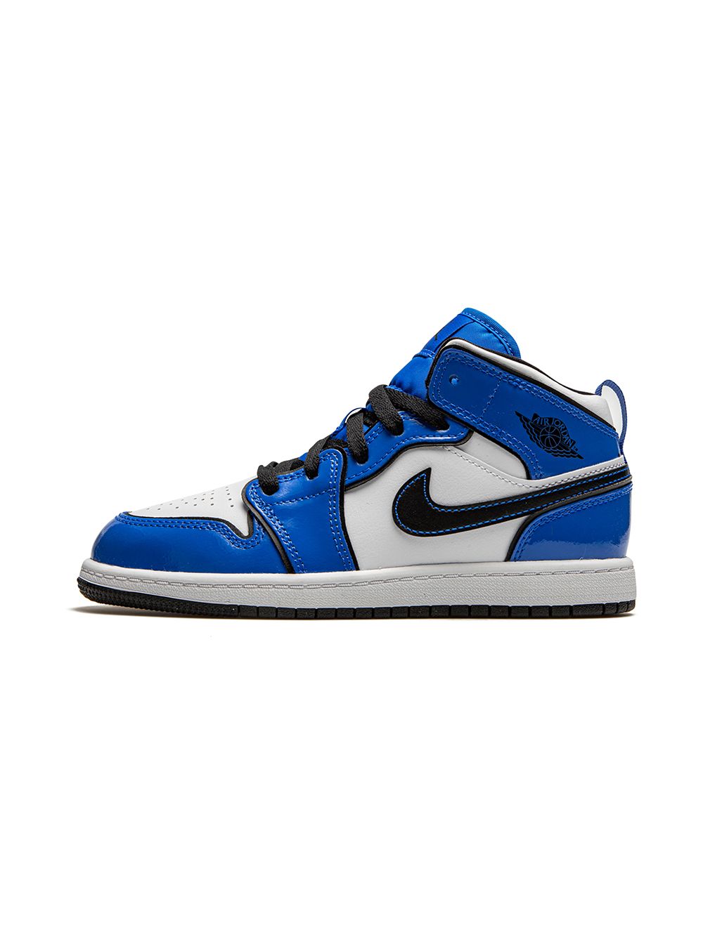 Shop Jordan 1 Mid Se "signal Blue" Sneakers