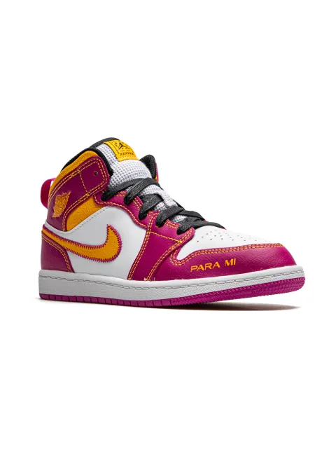 Jordan Kids Jordan 1 Mid "Day Of The Dead" sneakers